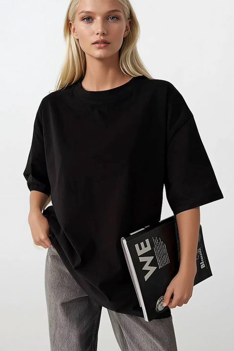 Тениска JIMONZA BLACK, Цвят: черен, IVET.BG - Твоят онлайн бутик.