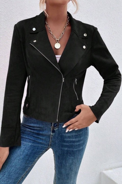 Яке JESIKANDRA BLACK, Цвят: черен, IVET.BG - Твоят онлайн бутик.