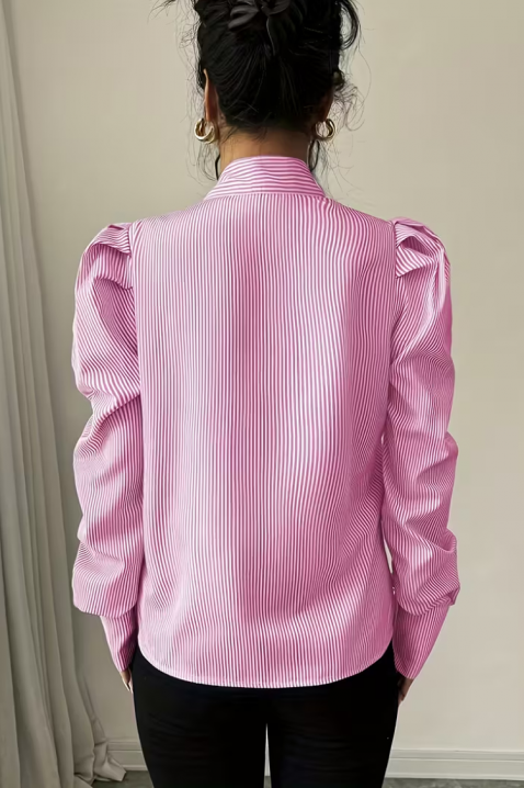 Дамска риза ZAROLVA PINK, Цвят: розов, IVET.BG - Твоят онлайн бутик.