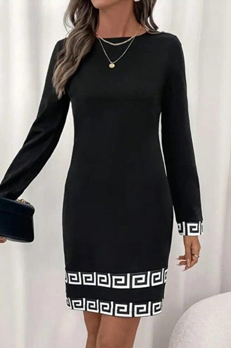 Рокля SORGELMA, Цвят: черен, IVET.BG - Твоят онлайн бутик.