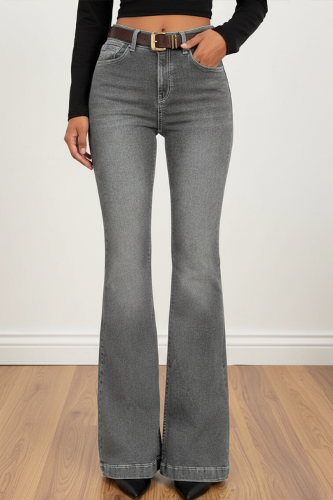 Дънки ZALORZA, Цвят: графит, IVET.BG - Твоят онлайн бутик.