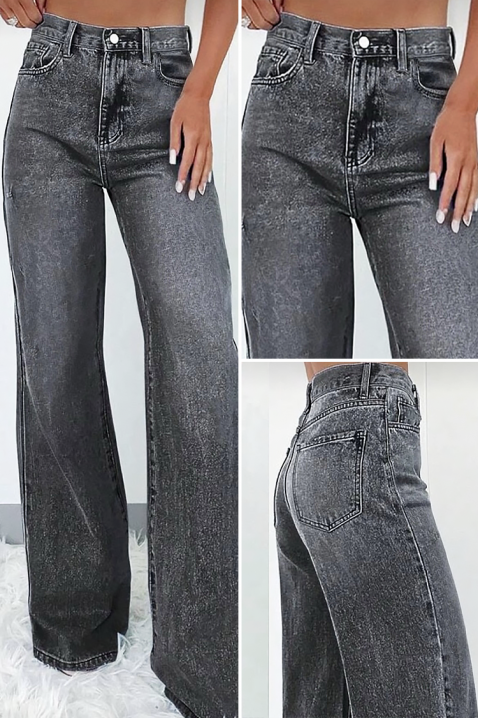 Дънки JEZANDRA, Цвят: графит, IVET.BG - Твоят онлайн бутик.