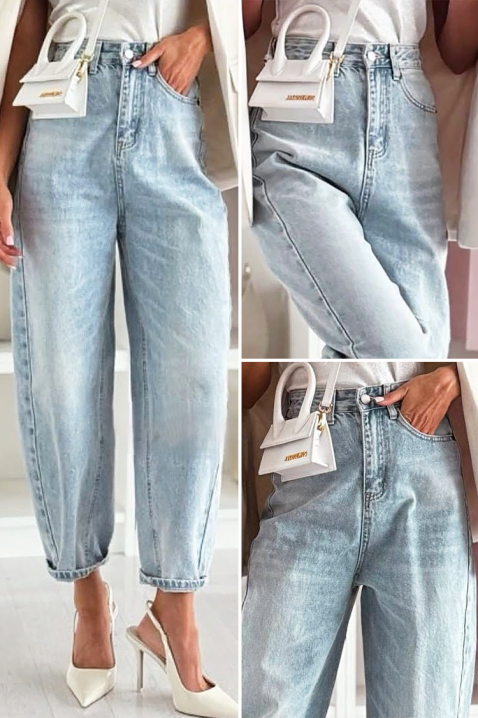 Дънки CHILVENZA, Цвят: светлосин, IVET.BG - Твоят онлайн бутик.