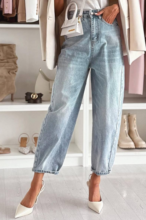 Дънки CHILVENZA, Цвят: светлосин, IVET.BG - Твоят онлайн бутик.