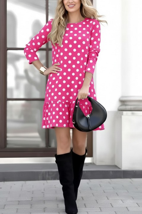 Рокля DORONZA PINK, Цвят: розов, IVET.BG - Твоят онлайн бутик.