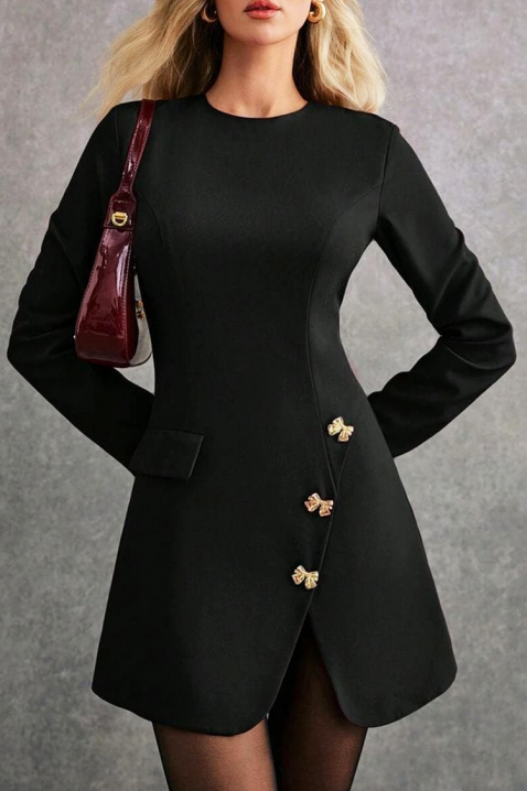 Рокля ZILONZA, Цвят: черен, IVET.BG - Твоят онлайн бутик.