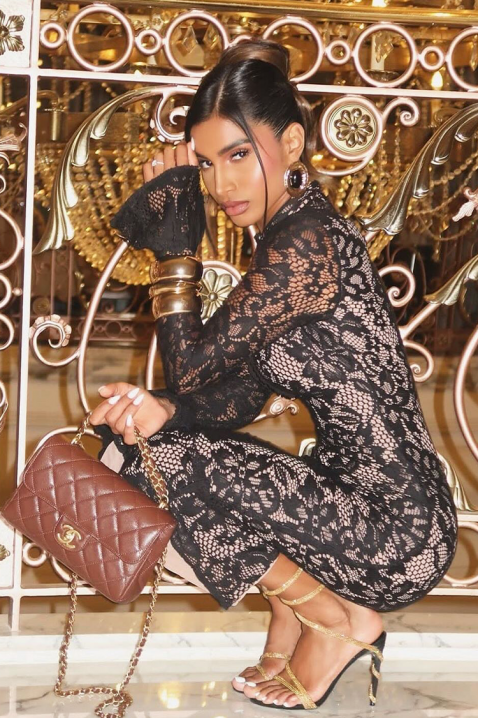 Рокля DORVELZA, Цвят: черен, IVET.BG - Твоят онлайн бутик.