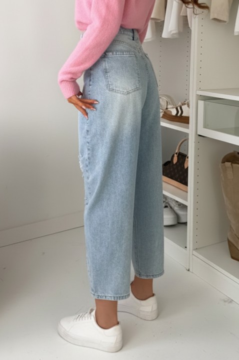 Дънки LORZELA, Цвят: светлосин, IVET.BG - Твоят онлайн бутик.