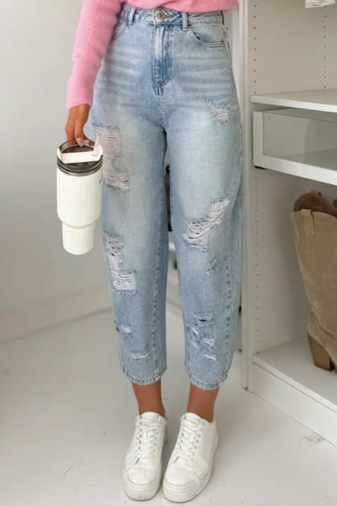 Дънки LORZELA, Цвят: светлосин, IVET.BG - Твоят онлайн бутик.