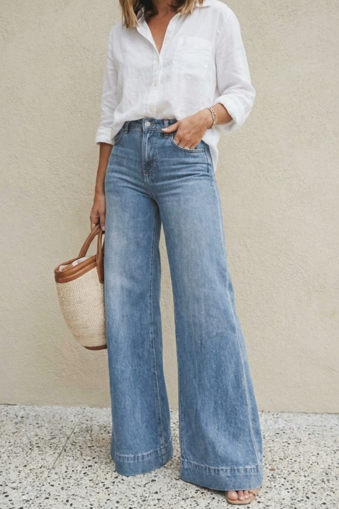 Дънки CHELVENZA, Цвят: светлосин, IVET.BG - Твоят онлайн бутик.