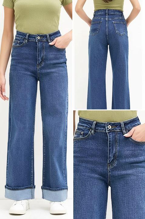 Дънки VEBRALDA, Цвят: син, IVET.BG - Твоят онлайн бутик.