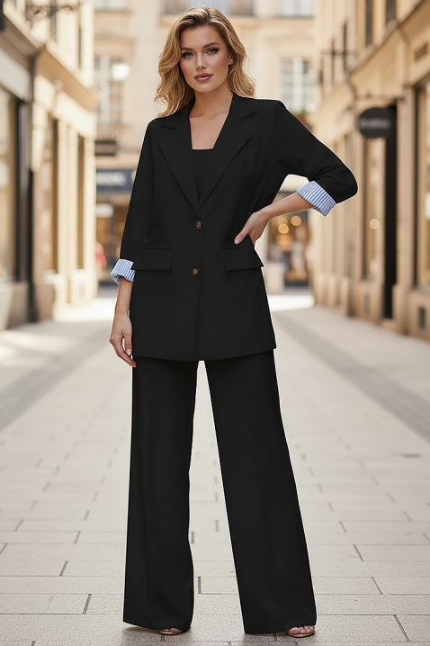 Комплект MERILONDA BLACK, Цвят: черен, IVET.BG - Твоят онлайн бутик.