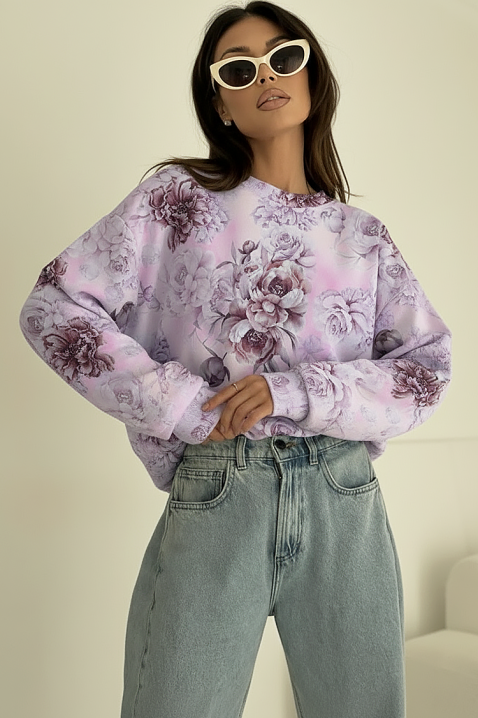 Дамска блуза POPLINDA, Цвят: лилав, IVET.BG - Твоят онлайн бутик.