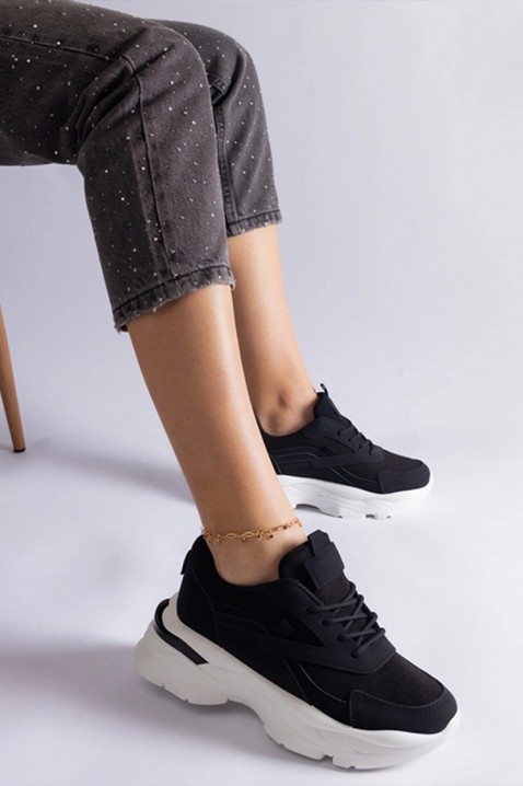 Дамски маратонки DLOMERZA, Цвят: черен, IVET.BG - Твоят онлайн бутик.