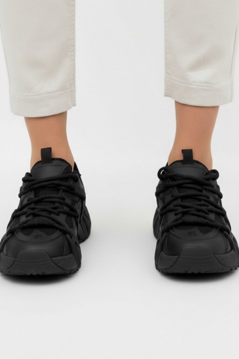 Дамски маратонки VELVERZA BLACK, Цвят: черен, IVET.BG - Твоят онлайн бутик.