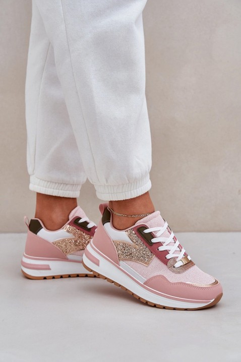 Дамски маратонки LERCHILZA, Цвят: розов, IVET.BG - Твоят онлайн бутик.