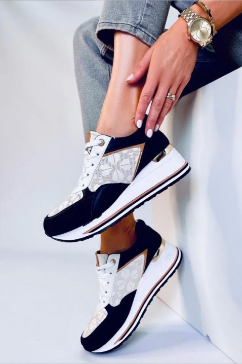 Дамски маратонки LOBRELZA, Цвят: черен, IVET.BG - Твоят онлайн бутик.