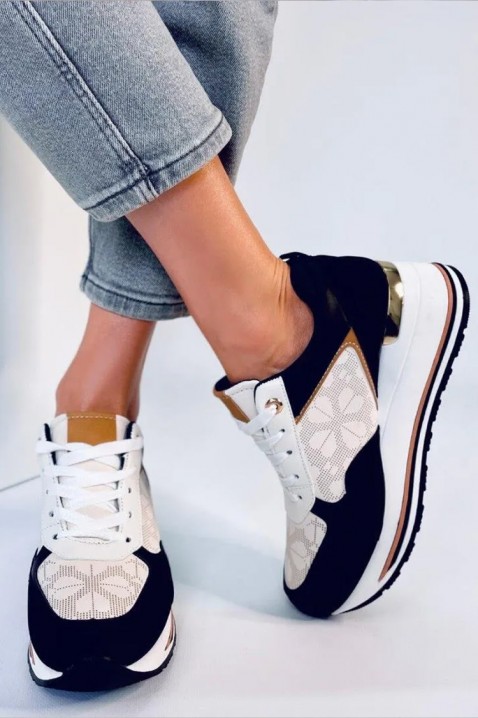 Дамски маратонки LOBRELZA, Цвят: черен, IVET.BG - Твоят онлайн бутик.