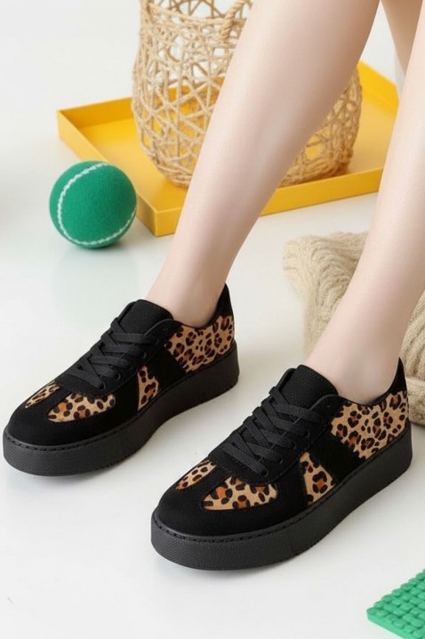 Дамски кецове DAMONDA BLACK, Цвят: черен, IVET.BG - Твоят онлайн бутик.