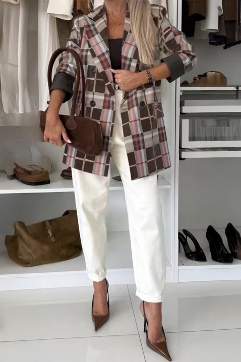 Сако MNOGILZA, Цвят: многоцветен, IVET.BG - Твоят онлайн бутик.