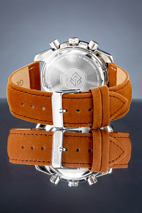 Мъжки часовник Giewont Chronograph Sapphire Green, Цвят: зелен, IVET.BG - Твоят онлайн бутик.