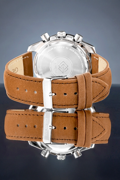 Мъжки часовник Giewont Chronograph Sapphire Black, Цвят: черен, IVET.BG - Твоят онлайн бутик.