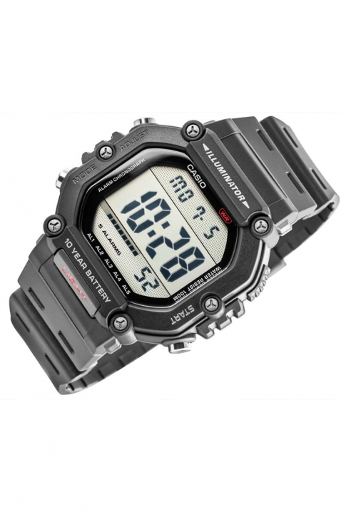 Мъжки часовник CASIO AE-1600H-1AVDF, Цвят: черен, IVET.BG - Твоят онлайн бутик.