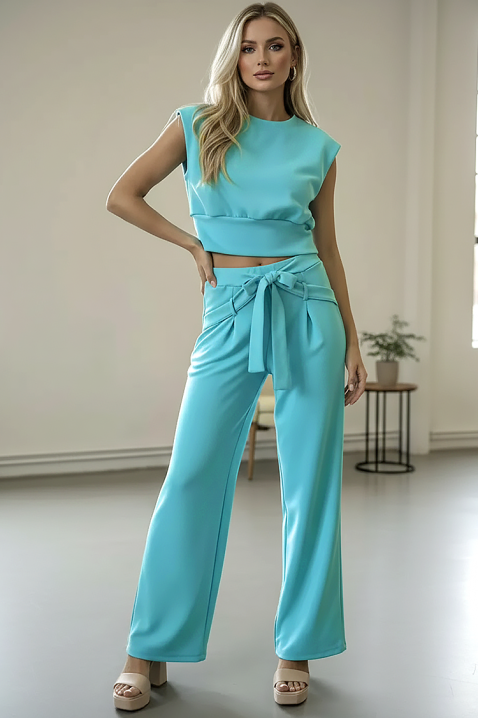 Комплект TREBLONDA TURQUA, Цвят: тюркоаз, IVET.BG - Твоят онлайн бутик.