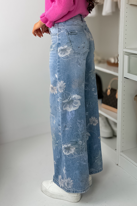 Дънки FLORVILA, Цвят: светлосин, IVET.BG - Твоят онлайн бутик.