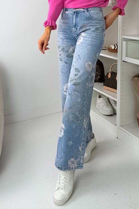 Дънки FLORVILA, Цвят: светлосин, IVET.BG - Твоят онлайн бутик.