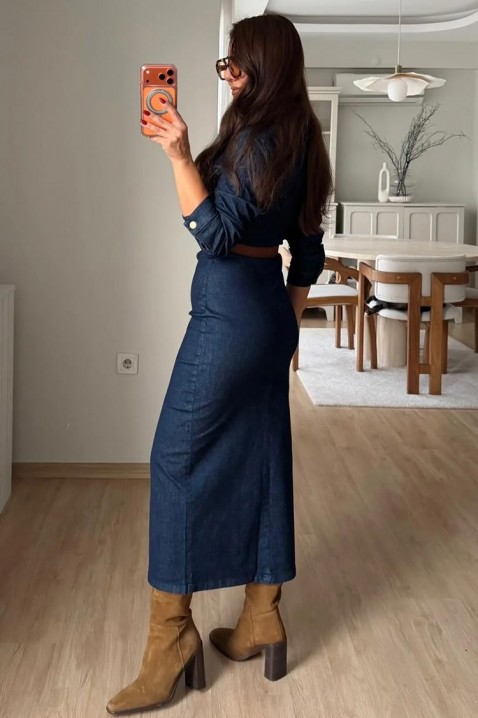 Рокля MINANZA, Цвят: син, IVET.BG - Твоят онлайн бутик.