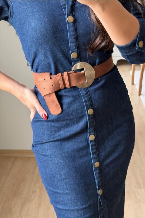 Рокля MINANZA, Цвят: син, IVET.BG - Твоят онлайн бутик.