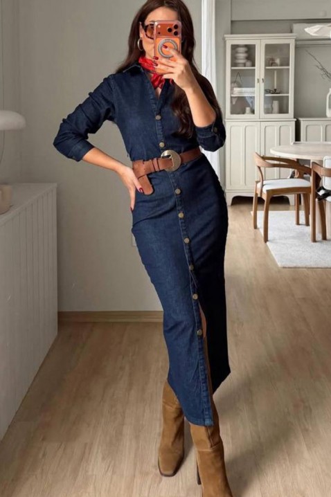 Рокля MINANZA, Цвят: син, IVET.BG - Твоят онлайн бутик.