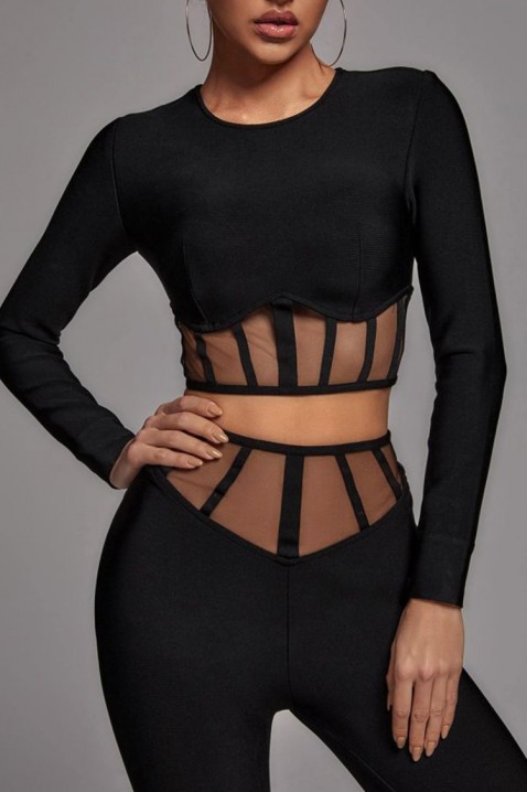 Комплект ZAMRENZOLA, Цвят: черен, IVET.BG - Твоят онлайн бутик.