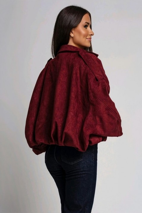 Яке ZERLENDA BORDO, Цвят: бордо, IVET.BG - Твоят онлайн бутик.