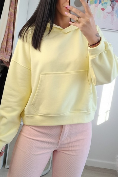 Суичър RIVROLDA YELLOW, Цвят: жълт, IVET.BG - Твоят онлайн бутик.