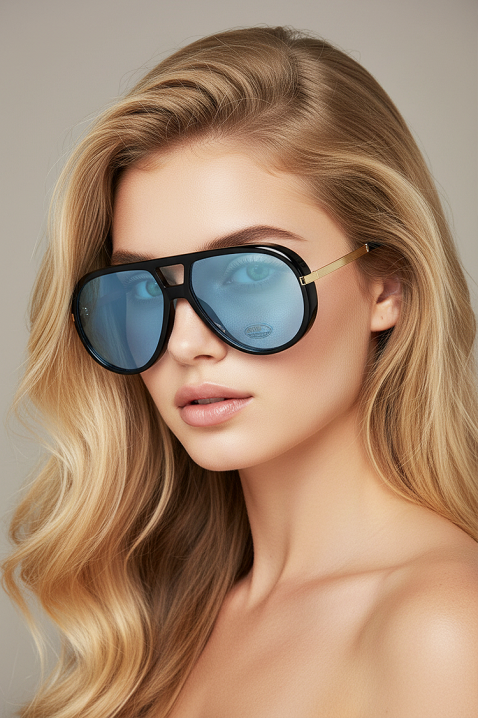 Дамски очила SUNINZA BLUE, Цвят: син, IVET.BG - Твоят онлайн бутик.