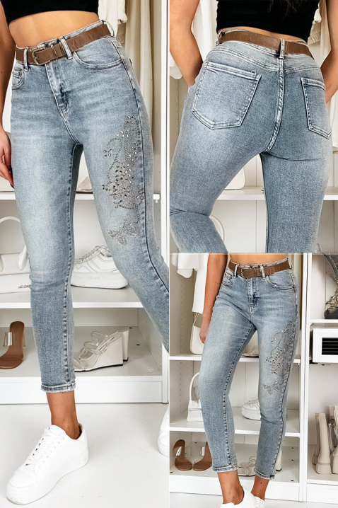 Дънки BLESTOLDA, Цвят: светлосин, IVET.BG - Твоят онлайн бутик.