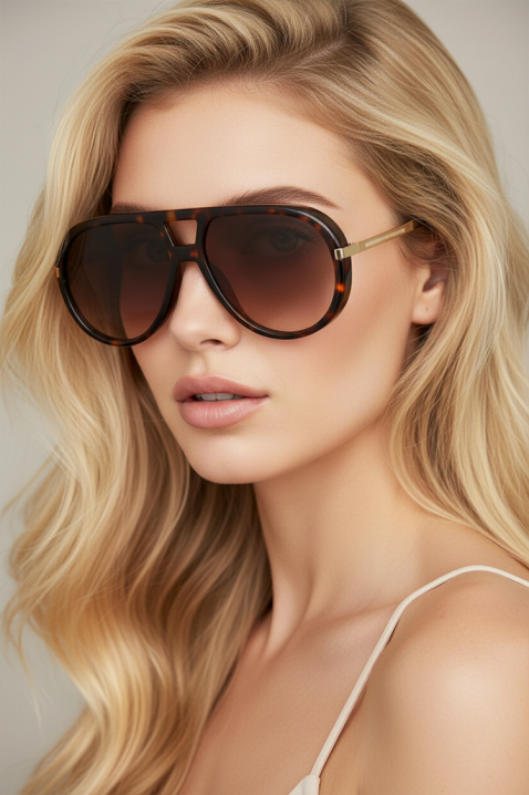 Дамски очила CLOLINDANA BROWN, Цвят: кафяв, IVET.BG - Твоят онлайн бутик.