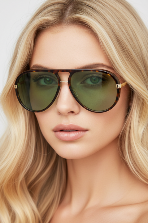 Дамски очила CLOLINDANA GREEN, Цвят: зелен, IVET.BG - Твоят онлайн бутик.