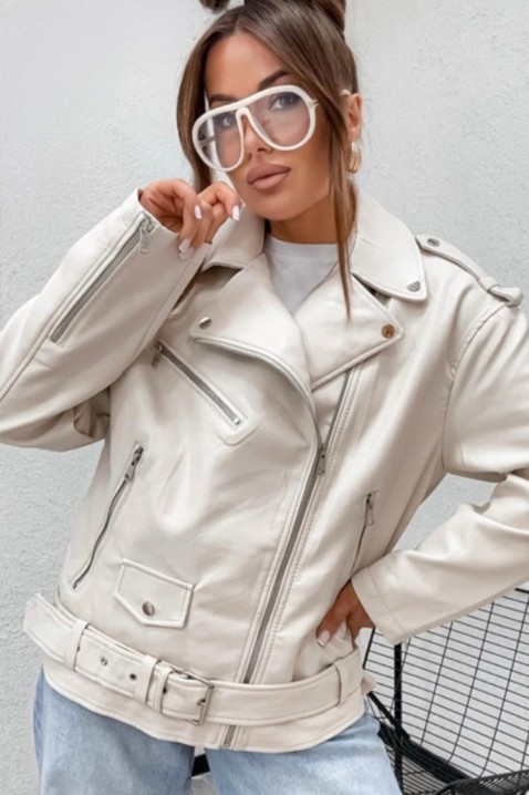 Яке ORSULZA, Цвят: екрю, IVET.BG - Твоят онлайн бутик.