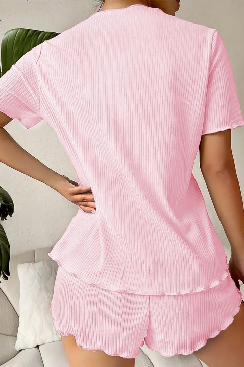 Пижама REBRELDA PUDRA, Цвят: пудра, IVET.BG - Твоят онлайн бутик.