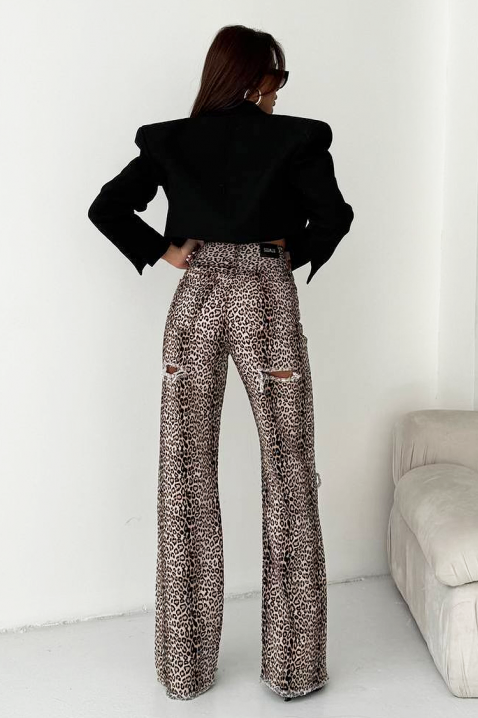 Дънки LEOPELZA, Цвят: многоцветен, IVET.BG - Твоят онлайн бутик.