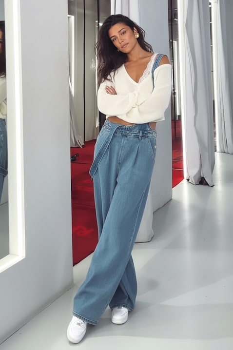 Дънки RILONDANA, Цвят: светлосин, IVET.BG - Твоят онлайн бутик.