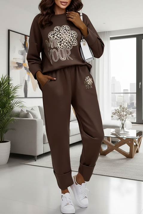 Комплект BROLENZA, Цвят: кафяв, IVET.BG - Твоят онлайн бутик.