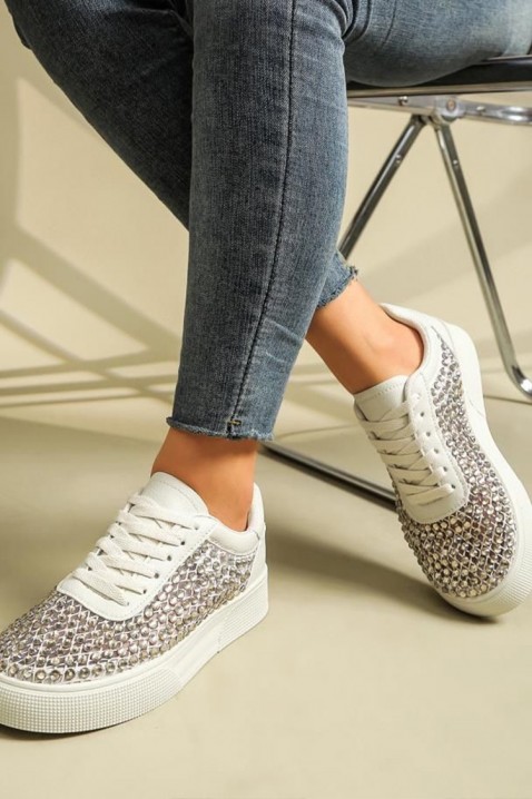 Дамски кецове BLESTULJA, Цвят: сребърен, IVET.BG - Твоят онлайн бутик.