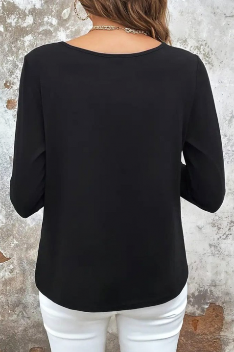 Дамска блуза BLELOLDA, Цвят: черен, IVET.BG - Твоят онлайн бутик.