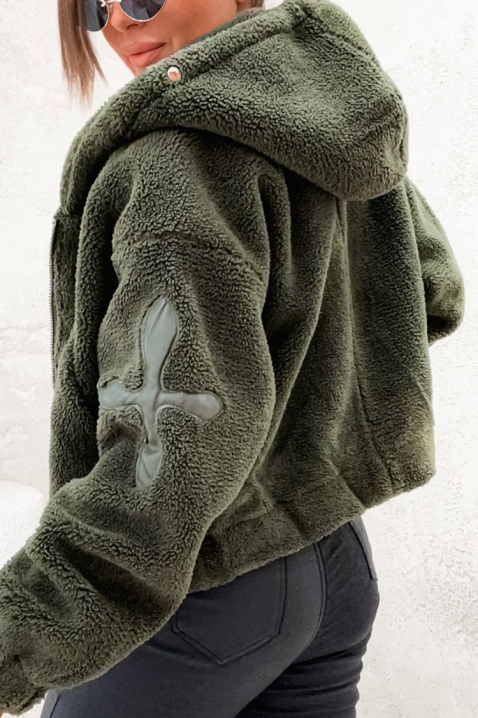 Яке ALOLNINZA KHAKI, Цвят: каки, IVET.BG - Твоят онлайн бутик.