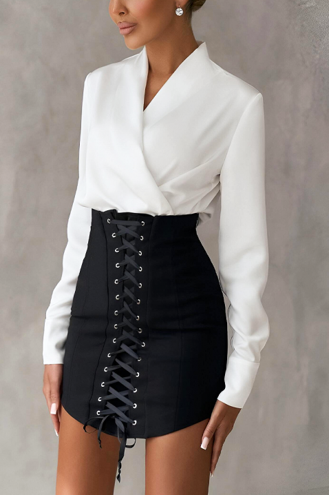 Комплект ODELZANA, Цвят: черно и бяло, IVET.BG - Твоят онлайн бутик.