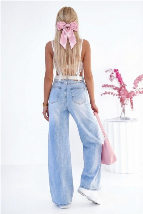 Дънки SVERMOLDA, Цвят: светлосин, IVET.BG - Твоят онлайн бутик.